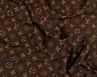 fake louis vuitton canvas material